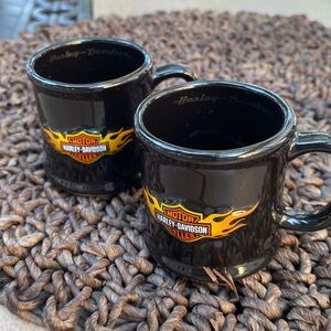 Harley-Davidson Shot Glass Mini Mugs Set of 2
